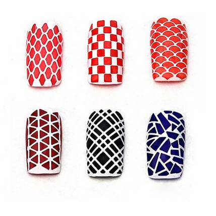 

EK460 Manicure Stencil - Stencil Nail Art GRATIS ONGKIR