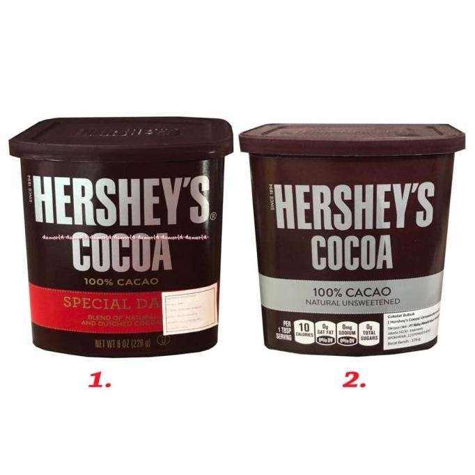 

Hershey's Cocoa Special Dark of Natural Cokelat Bubuk Hersey Kokoa 226