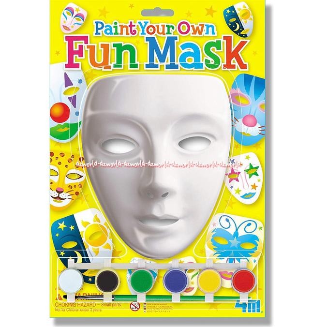 

4M Paint Your Own Mask Mainan Menghias Topeng