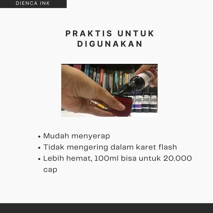 

TINTA STEMPEL FLASH DIENCA OFFICIAL 1 LITER WARNA BIRU