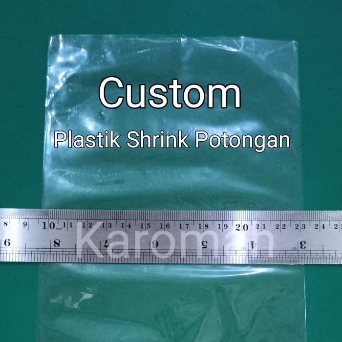 

1000pcs Segel Plastik Shrink Lebar 13cmx12cm Bentuk Selongsong