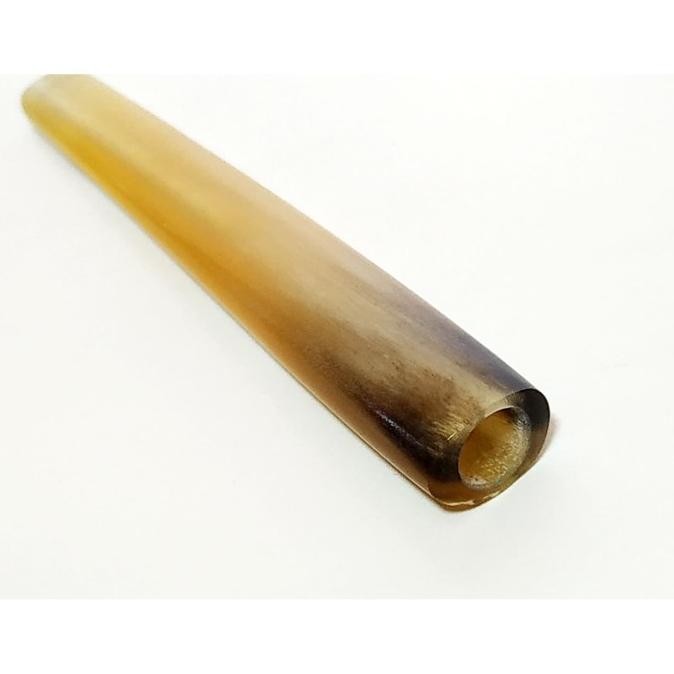 Pipa Cangklong Tanduk Kerbau Asli Model Pipa Lurus - VeE Pipa RK P82T