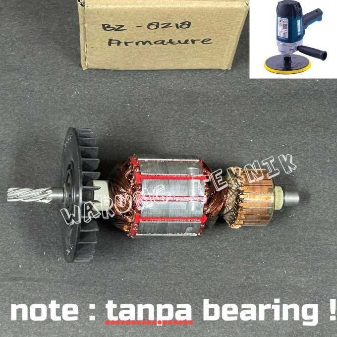 Benz Bz 8218 Armature Angker Dinamo Mesin Polisher Poles Benz 7 Inch Bz-8218 Promo