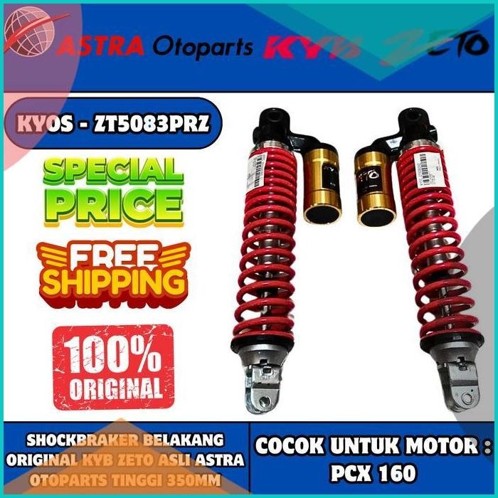 Shockbreaker Shock Belakang Motor Honda PCX 160 KYB ZETO ORIGINAL TABU