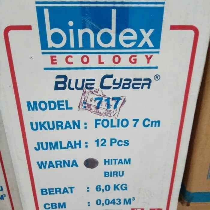 

TERMURAH - odner bindex 717 per dus isi 12