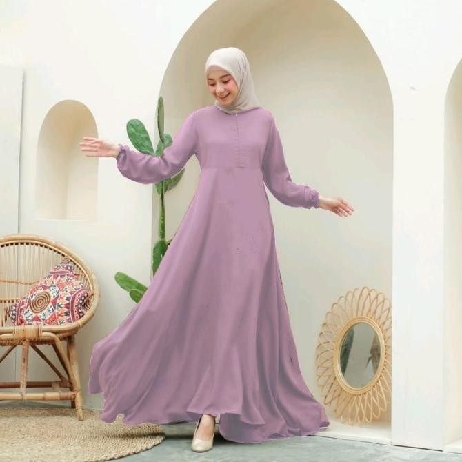 BAJU GAMIS WANITA TERBARU,BAHAN KATUN TWILL PREMIUM