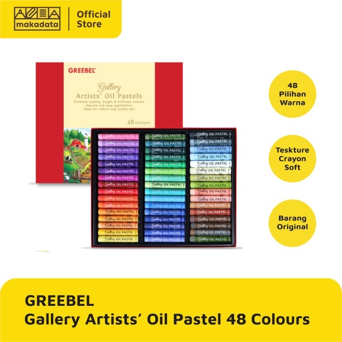 

HARGA DISC - CRAYON OIL PASTEL GREEBEL ARTIST 48 WARNA MURAH