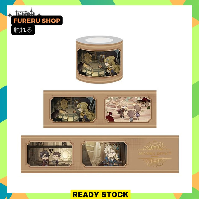 Genshin Impact Genshin Impact Clean Battle Series Washi Tape