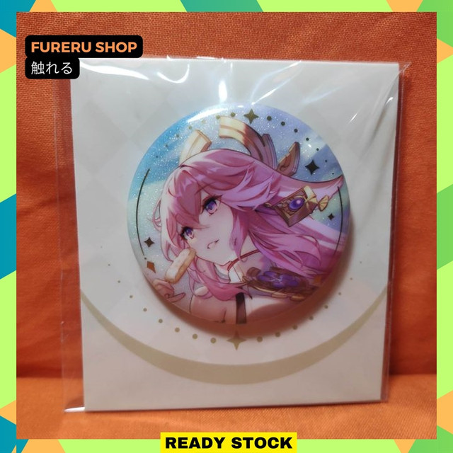 Genshin Impact Yae Miko Background Theme Can Badge (5,8cm)