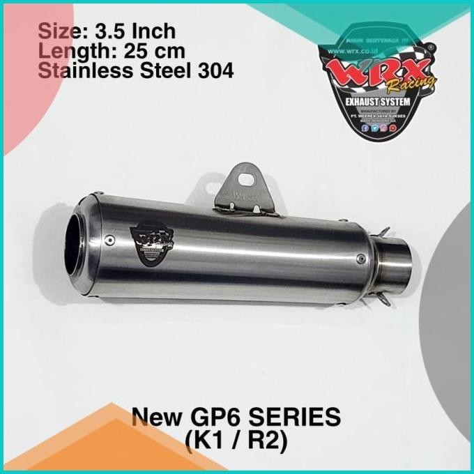 Knalpot WRX NEW GP6 K1 K2 SS K150 YAMAHA NMAX OLD 11OKTZ4 parts