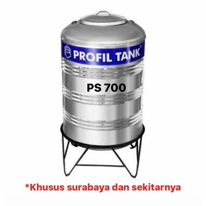 Tangki Air / Tandon Stainless Profil Tank PS 700 L / 601 Liter