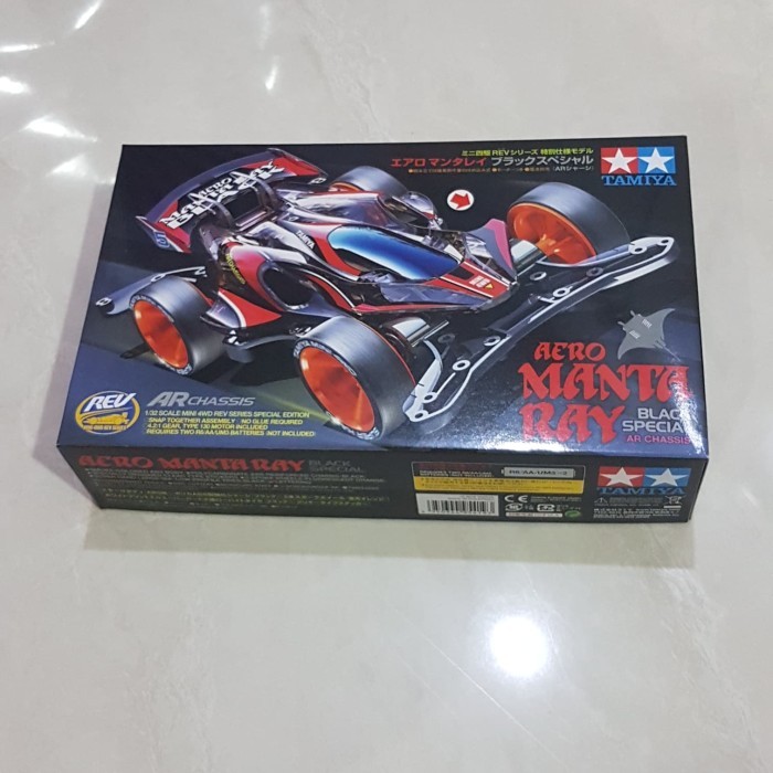 Tamiya 95419 Aero Manta Ray Black Special AR Chassis