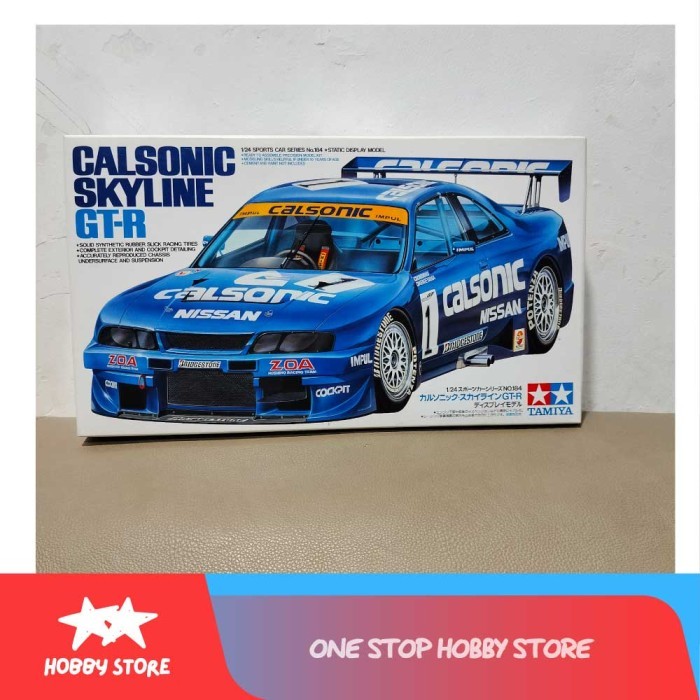 Tamiya 24184 Calsonic Skyline GT-R (R33) 1/24 Scale model kit