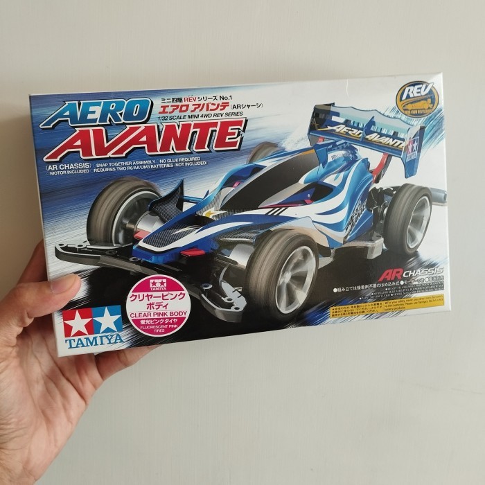 Tamiya aero avante clear pink special