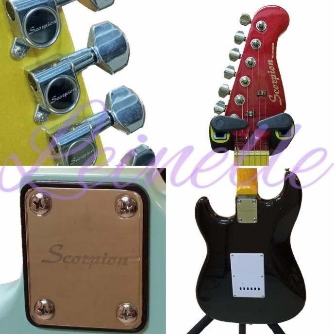 Grosir Scorpion Ds-120 Gitar Elektrik Model Fender Stratocaster