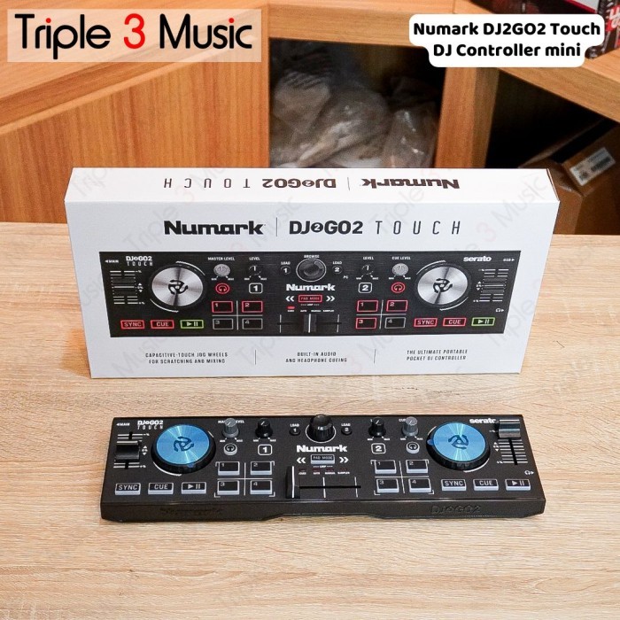 Numark DJ2GO2 Touch 2 channel Serato DJ Controller