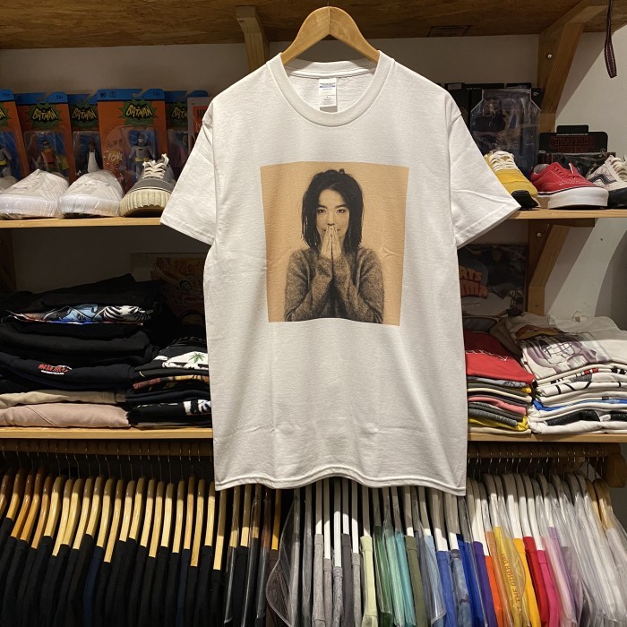 BJORK - DEBUT 1993 TSHIRT WHITE