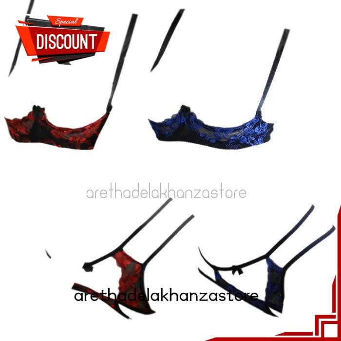 BRA SET KAWAT BIKINI BAJU HARAM DINAS OPEN CUP CROTCH SEXY SEKSI BEST PRODUK BY ARETHA DELA KHANZA S