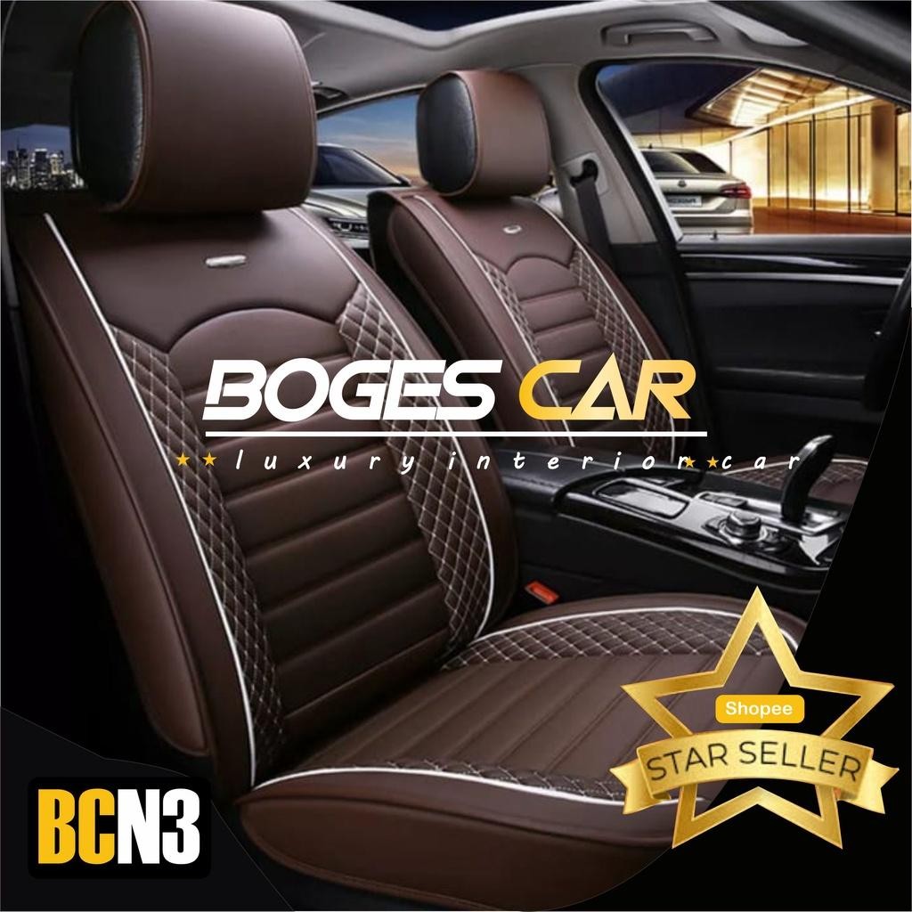 Sarung Jok Mobil + Bantal Leher Sarung Stir Xl7 Sienta Freed Apv Calya Sigra Avanza Xenia Innova Ert