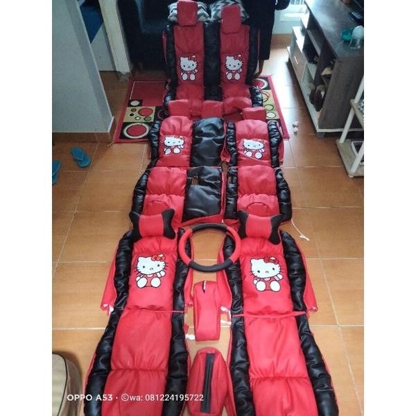 Sarung Jok Mobil Karakter, Calya,Sigra, Avanza, Xenia, Avp,Terios,Fourtuner, Pajero,Ertiga,Rush,Dll