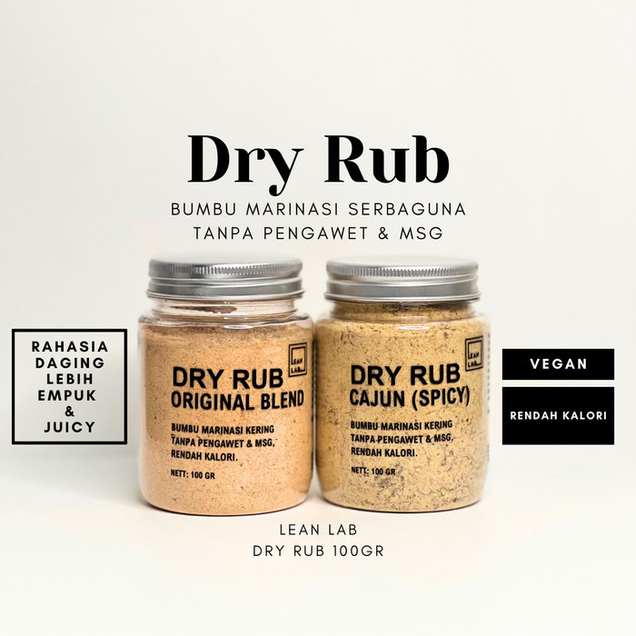 

Lean Lab Dry Rub 100 Gr Bumbu Masak Marinasi