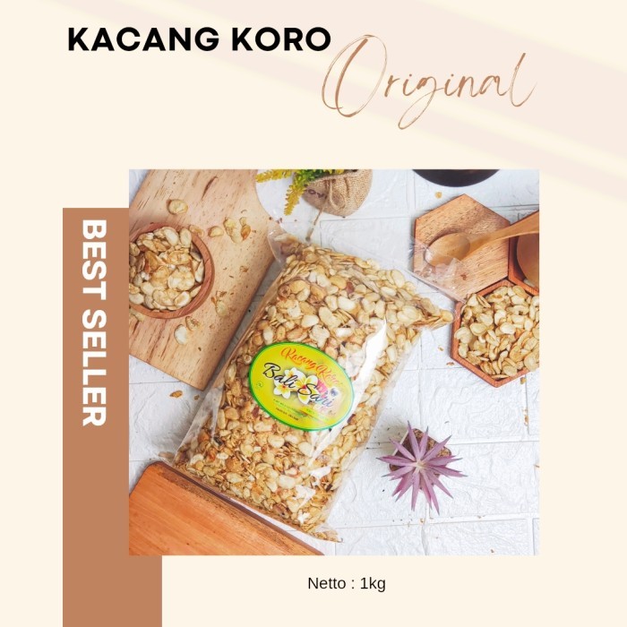 

PROMO promo kacang koro bali 1kg