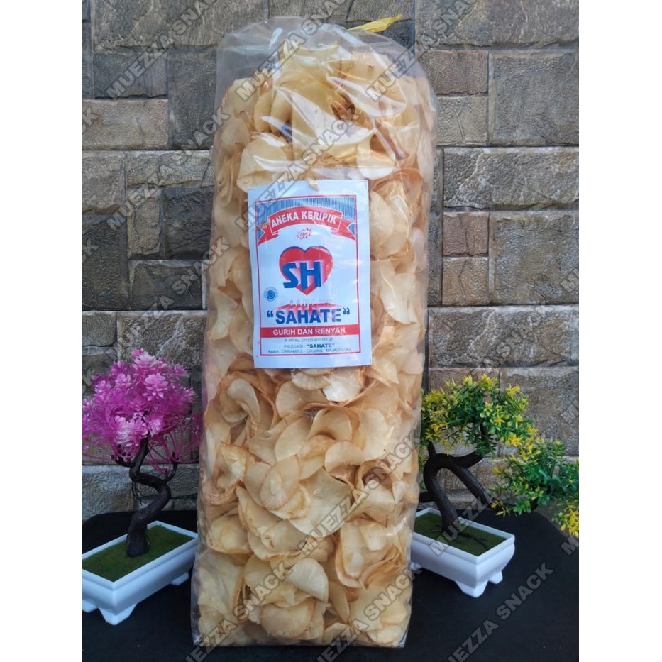 

TERLENGKAP Keripik Singkon Original Asin Gurih Isi 1 kg