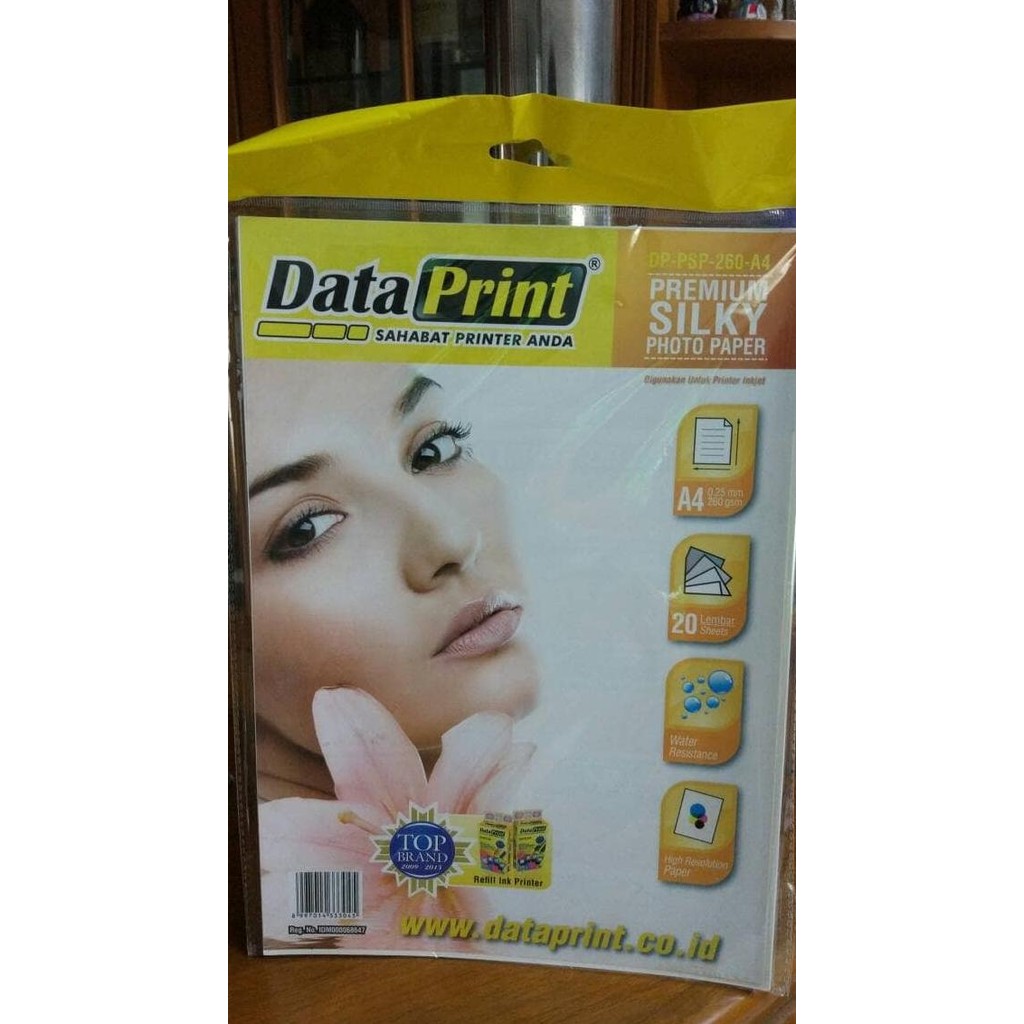 

Sale Paper Dataprint 260Grm Premium Silky