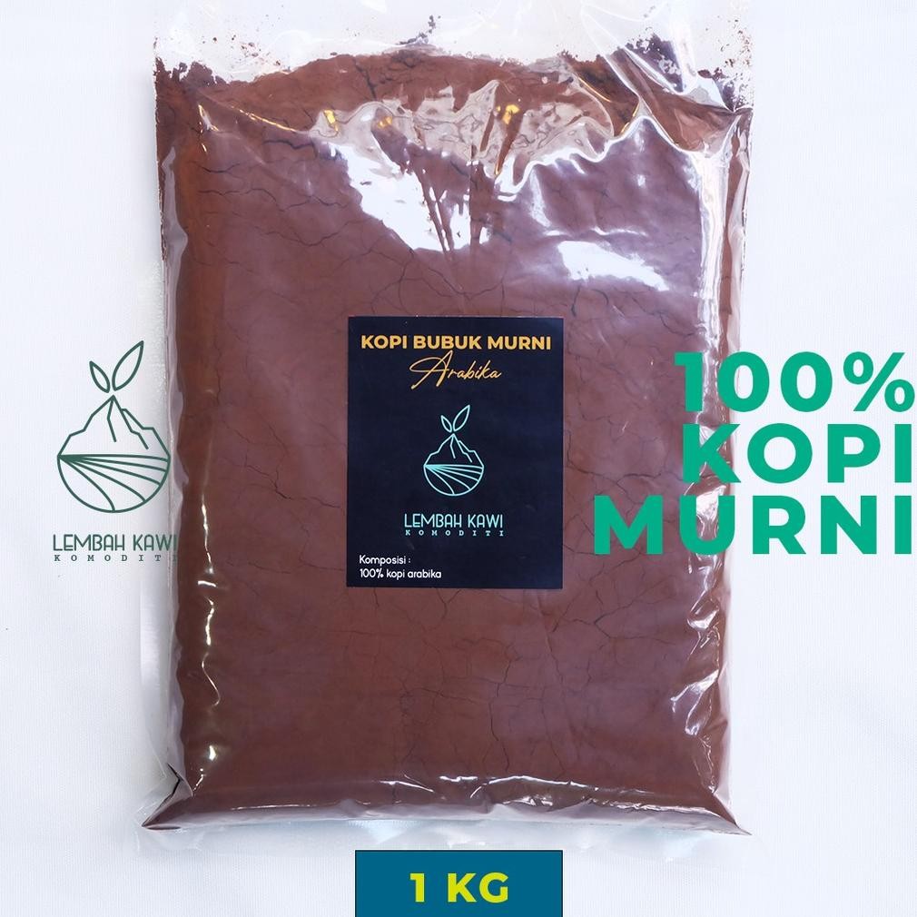 

Ready Kopi Bubuk Arabika 1 Kg Kopi Murni Kopi Hitam Asli Tanpa Gula | Kopi Kiloan Murah Gratis Ongkir!