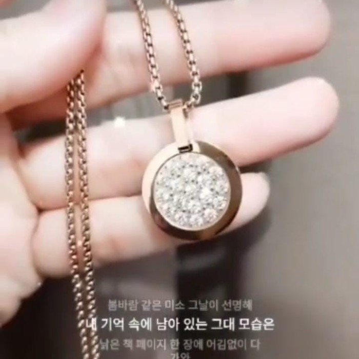 Kalung Kk Liforce Rose Gold. Limited Edition