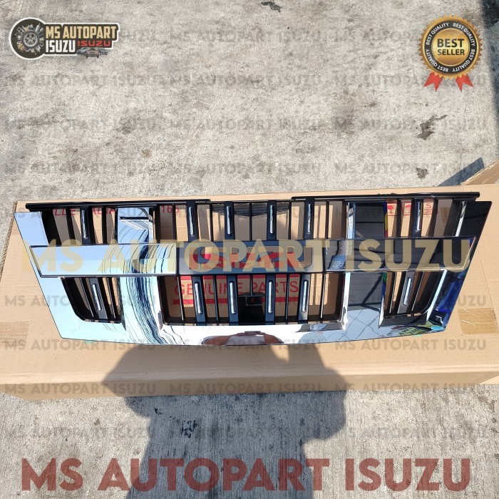 GRIL GRILL GRILLE DEPAN ISUZU PANTHER GRAND TOURING CHROME KRUM ORGNAL