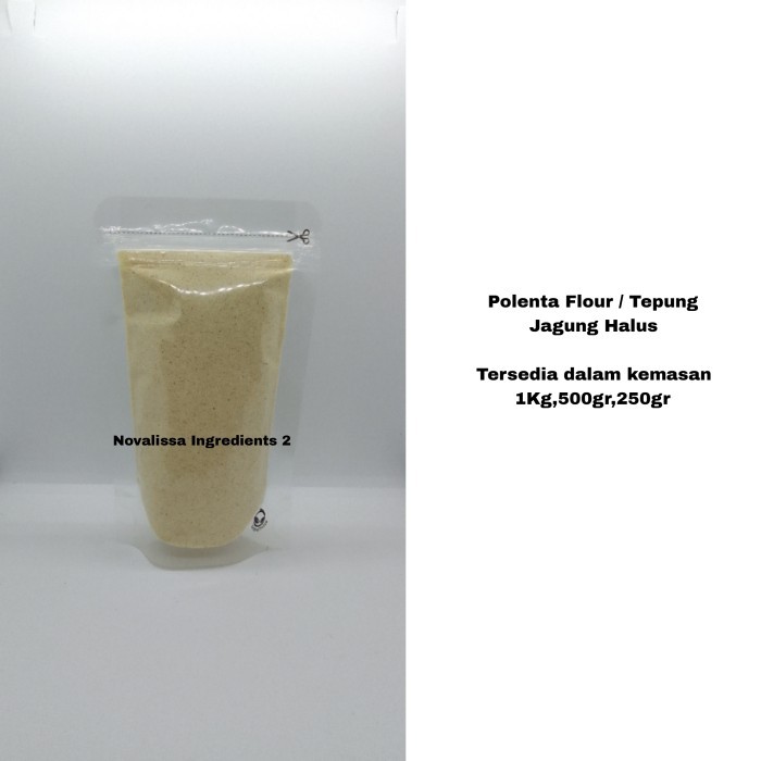 

Polenta Flour / Tepung Jagung Halus / Corn Meal 500gr