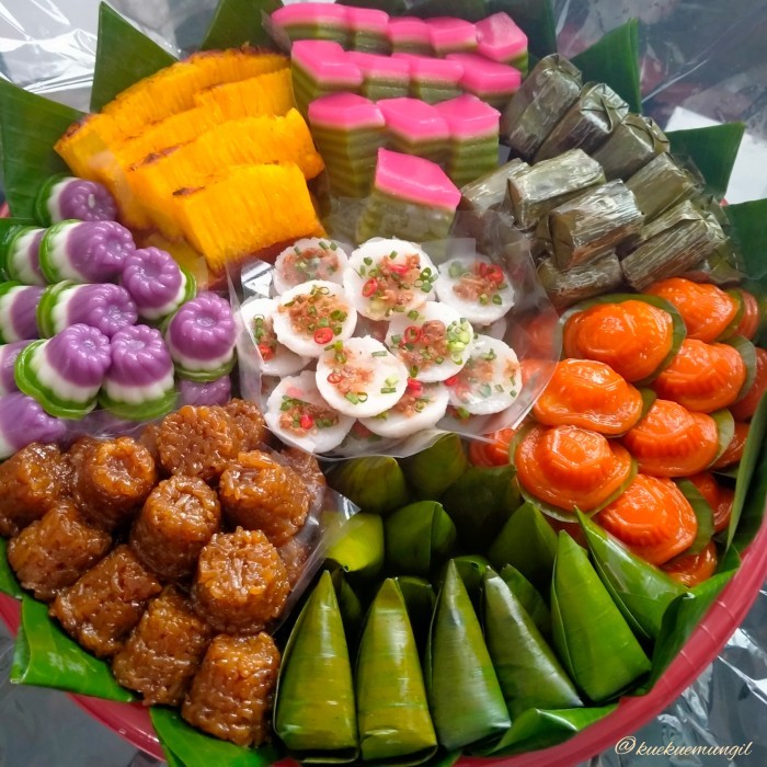 kue tampah isi 160 pcs / tampah kue basah / kue nampan