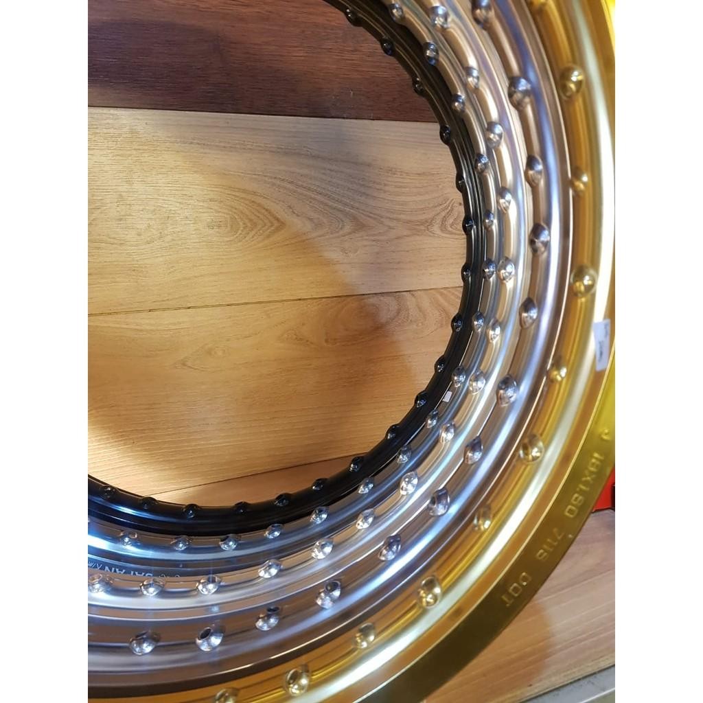 (Crv Alloy) 140X17 Glossy Bronze Gold Silver Black Grey