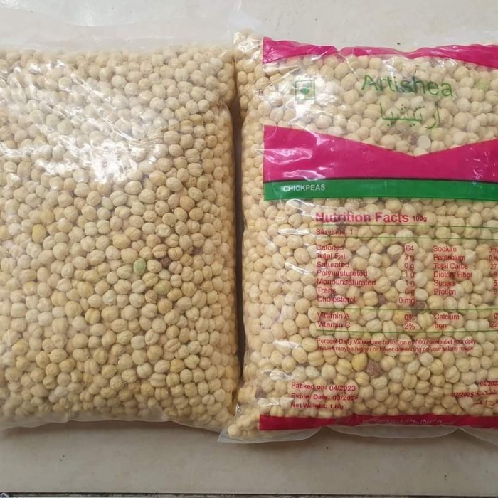 

TERBARU Cemilan Sehat Kacang Arab Garbanzo Chickpeas kacang keju 1kg 1 kg