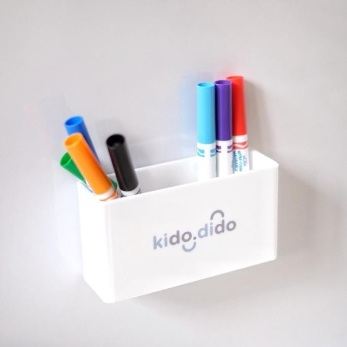 

Pen Holder By Kido Dido | Kotak Pensil Spidol White Board With Suction Original Dan Terpercaya