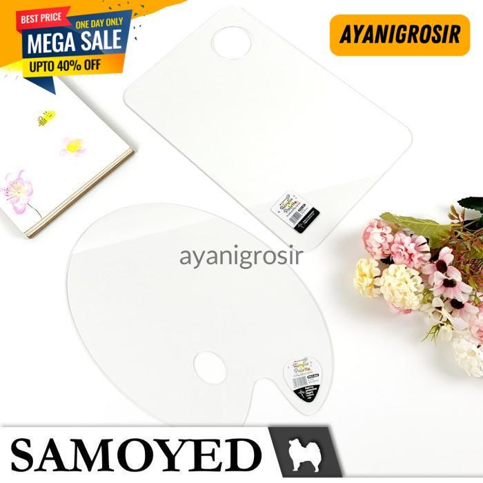 

BEST SELLER PALET LUKIS / CAT AKRILIK TRANSPARAN / PAINTING PALETTE SAMOYED PPLT-A BY AYANI GROSIR !!