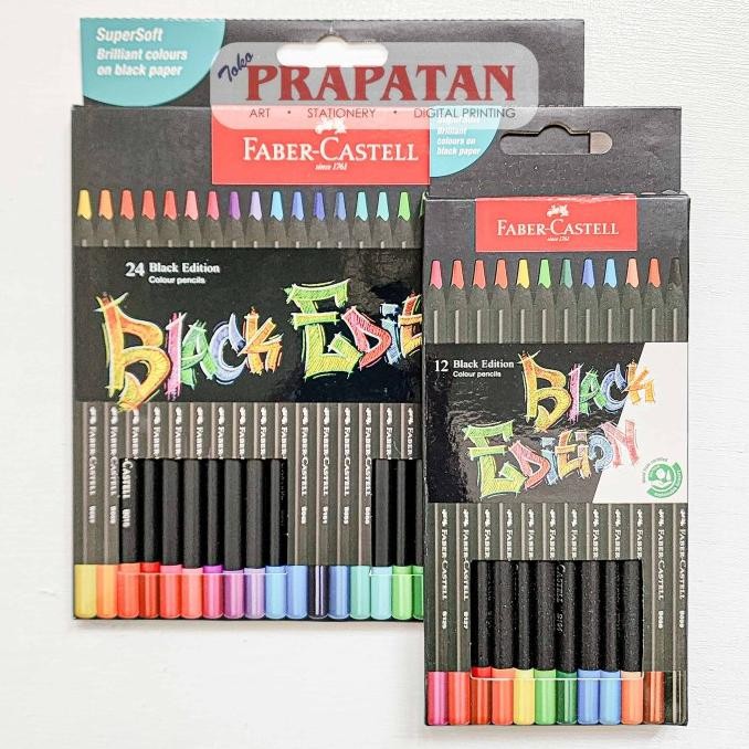 

Ready for You Pensil Warna Faber Castell Black Edition | Color Pencil