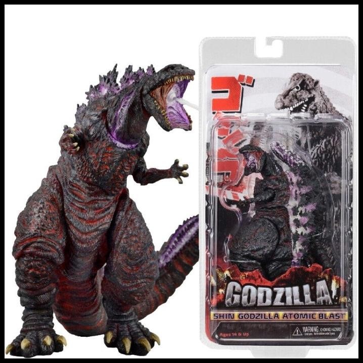 Pajangan Action Figure Neca Godzilla Shin Godzilla Atomic Blast