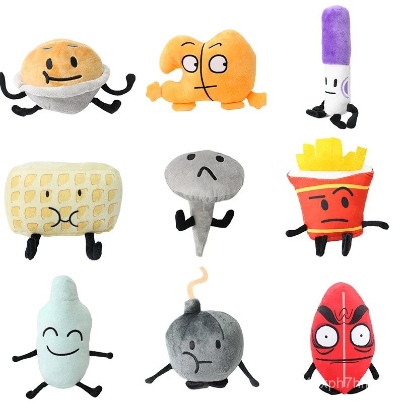 BFDI Dream Island Plushies Toy, Bfdi Plush Toy for Fans and Friends Beautifully Stationery Game Plus