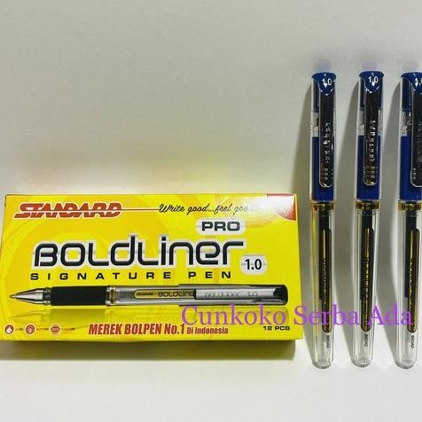 

Standard Boldliner Pro Signature Pen Pulpen Pena 1.0 Mm