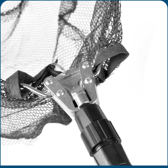 Serokan Ikan Lipat Besar Serok Jaring Panjang Telescopic Aluminium