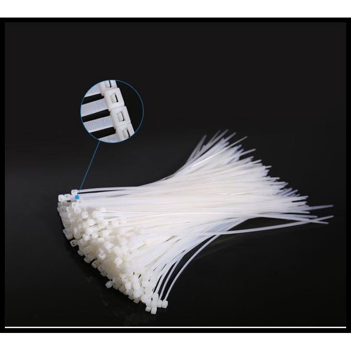 

Kabel Ties/Ties Cable High Quality Uk.4X300Mm (1 Pack Isi 250 Pcs)