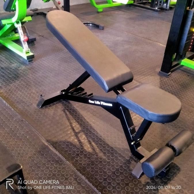 SVRG. Adjustable Gym Bench - Kursi Fitness & Gym - Bench Press