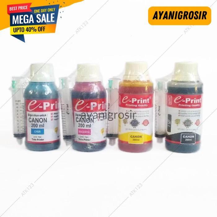 

MURAH MERIAH TINTA PRINTER E-PRINT FOR CANON - 200 ML BY AYANI GROSIR !!