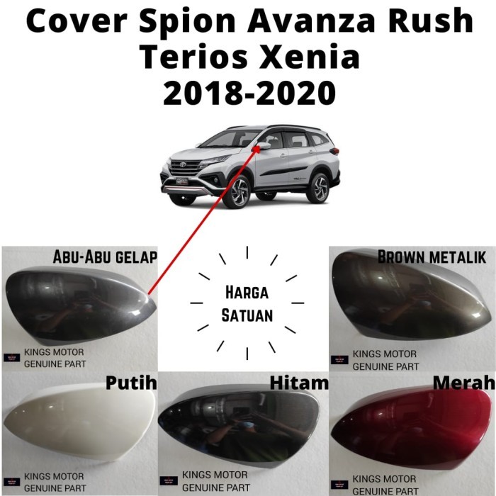 COVER SPION AVANZA RUSH TERIOS XENIA 2018-2020
