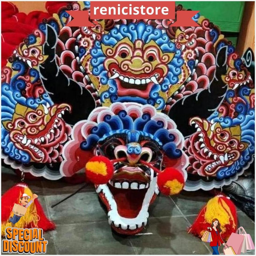 

Bisa Cod Cuci Gudang Barongan Rampak Telon Jamang Cat Air Brush Bonus Kemul Panjang Dan Pentul Tinggal Pakai Ukuran Anak Promo Barongan Plipit Romo Mainan Anak Barongan Anak Sd Brongan Plipit Premium / Barongan Spon Caplok Kain Panjang / Barongan Ponorogo