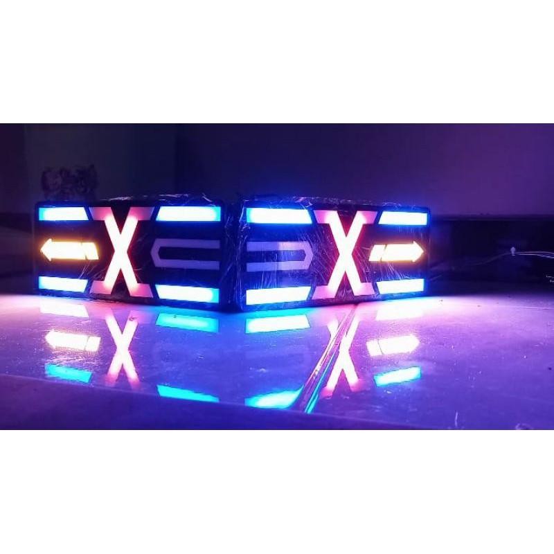 Stoplamp Canter Truk Traga Nyala Kedip