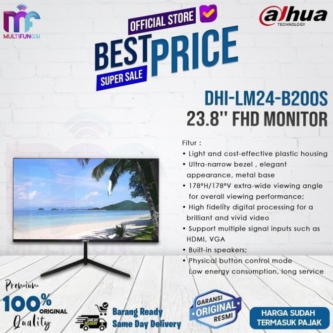 

NEWEST! Dahua LED Monitor 19 / 20 / 22 / 24 Inch Garansi Resmi