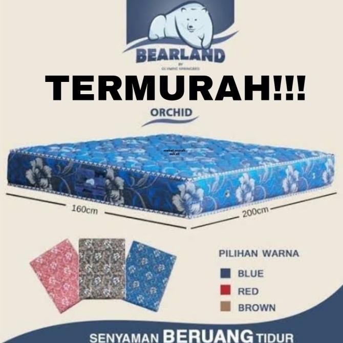 TERMURAH - (PROMO) Spring Bed/Springbed Olympic Bearland (Gratis Ongkir)